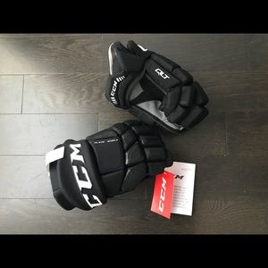 CCM QLT 270 Ice Hockey Gloves (Black, Size 13)
